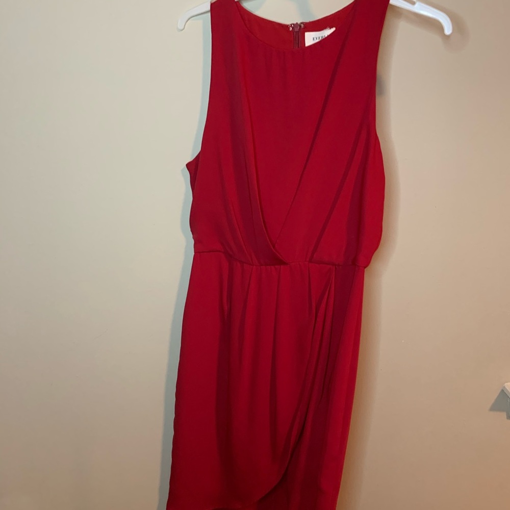 Red dress